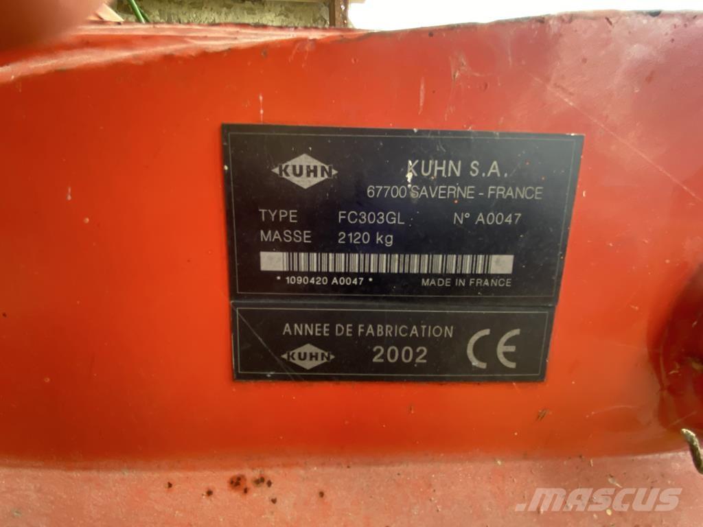 Kuhn FC303GL Vontatott pázsitnyírók