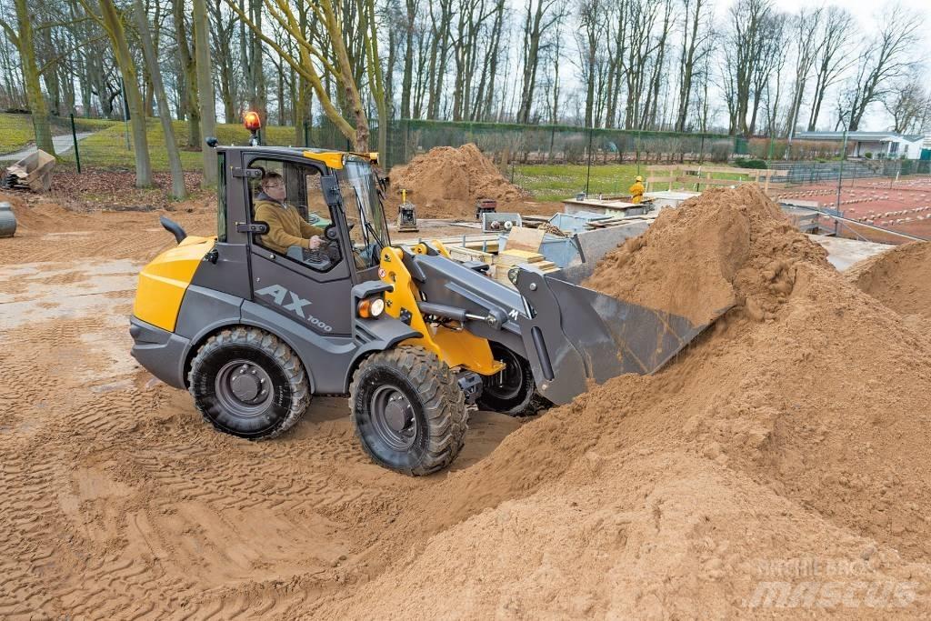 Mecalac AX1000 Gumikerekes homlokrakodók