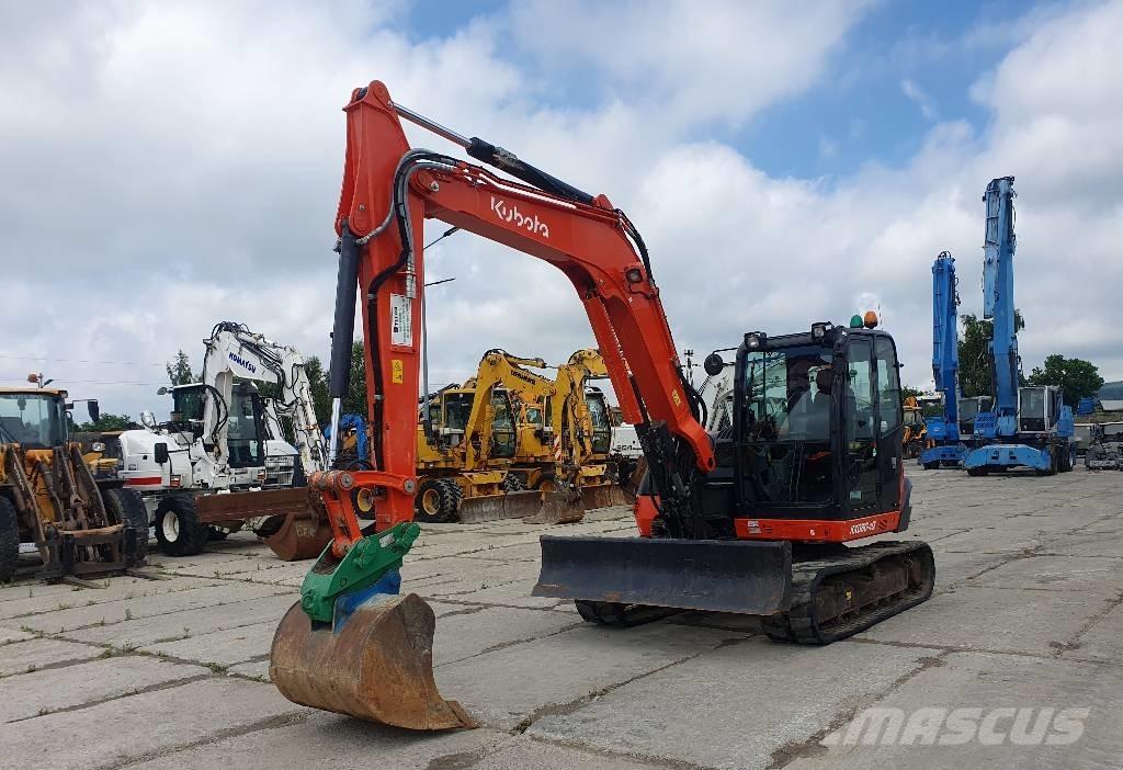 Kubota KX 080-4a Közepes (midi) kotrók 7 t - 12 t