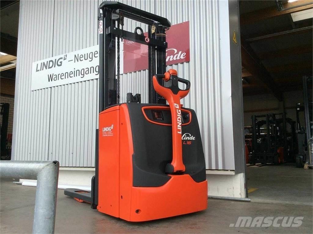 Linde L16I Elektromos gyalogkíséretű targoncák