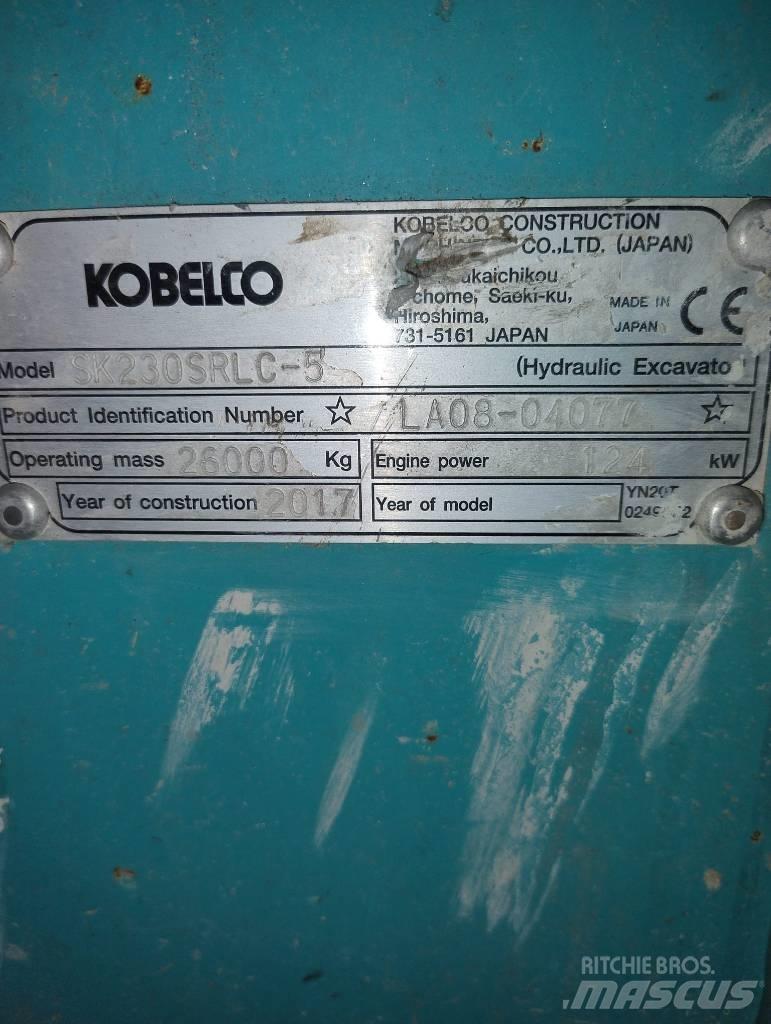 Kobelco 230 SR LC V Lánctalpas kotrók