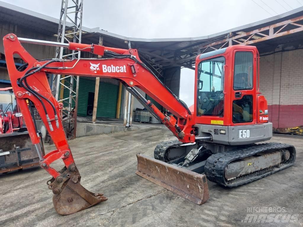 Bobcat E 50 EM Mini kotrók < 7t
