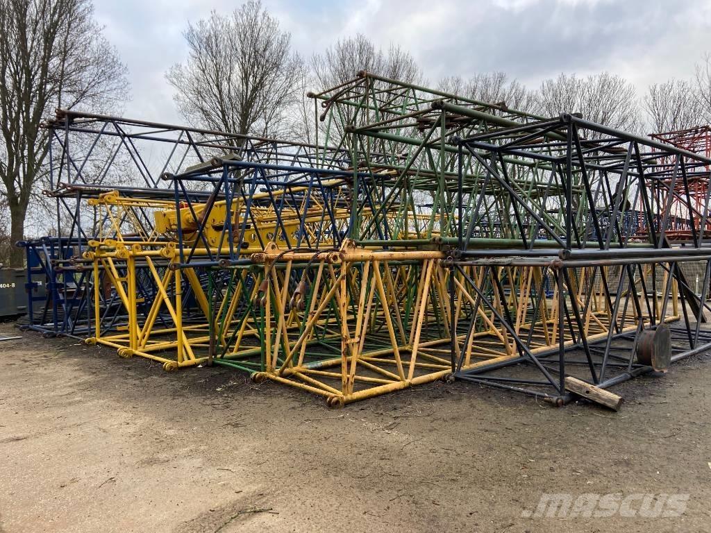  Several boom parts Daru tertozékok és felszerelések