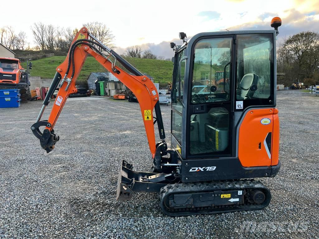 Doosan DX 19 Mini kotrók < 7t