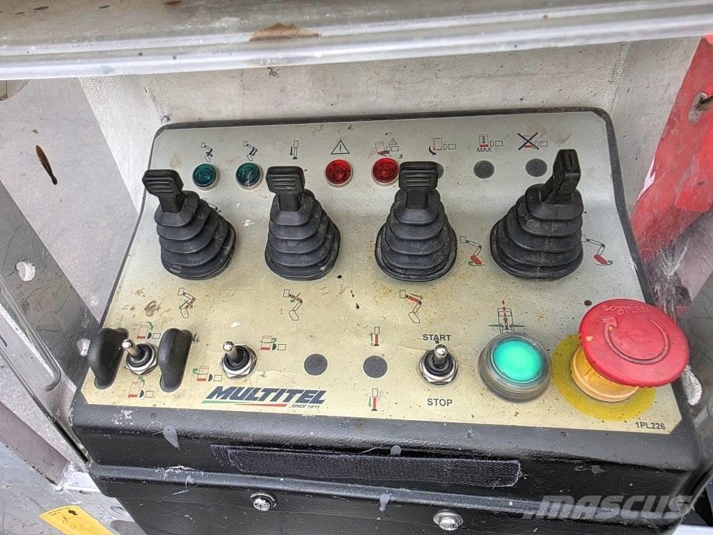Multitel MXE200 Teherautóra szerelt emelők és állványok