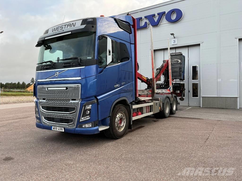 Volvo FH16 650 Rönkszállító teherautók