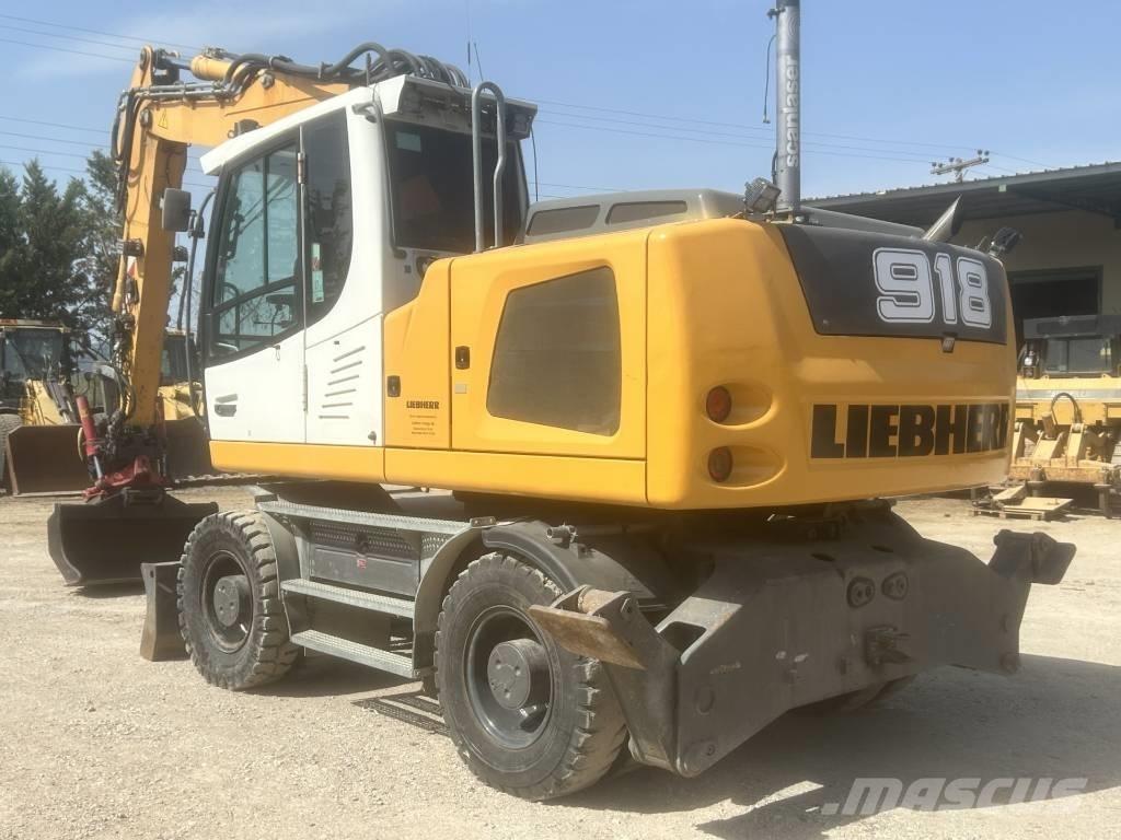 Liebherr 918 Gumikerekes kotrók