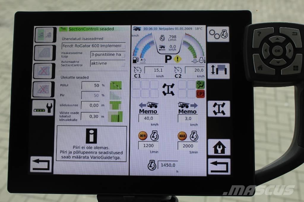 Fendt Rogator 665 Önjáró trágyaszórók