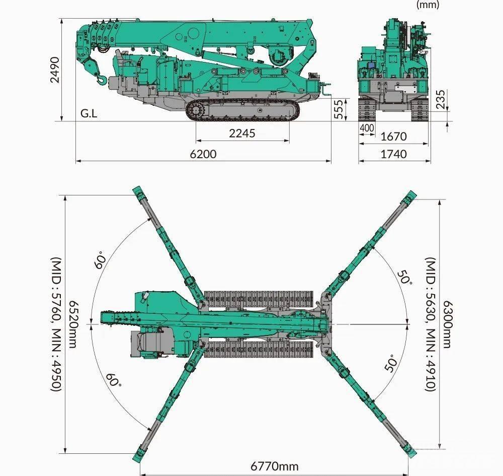 Maeda MC815CWME Lánctalpas daruk