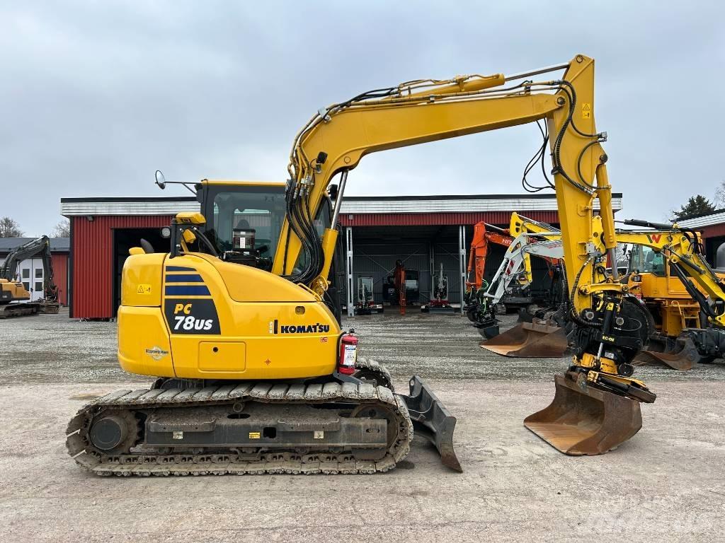 Komatsu PC78US-10 Közepes (midi) kotrók 7 t - 12 t