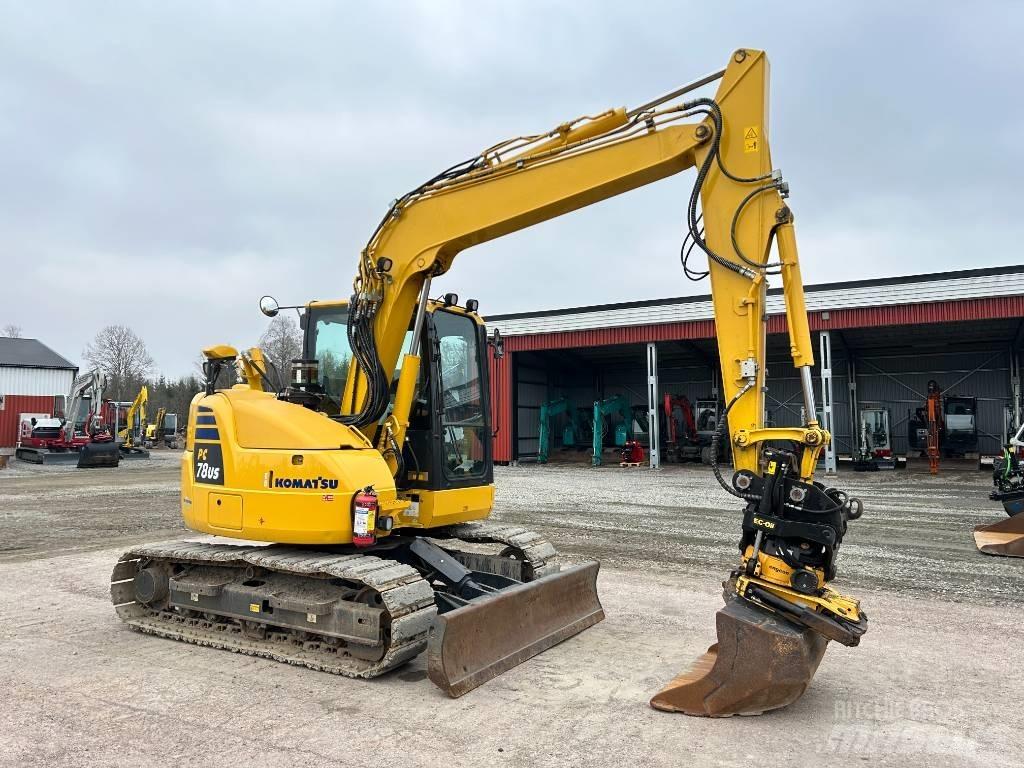 Komatsu PC78US-10 Közepes (midi) kotrók 7 t - 12 t