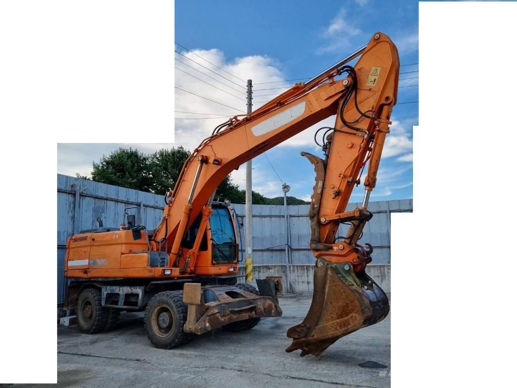 Doosan DX 210 W Gumikerekes kotrók