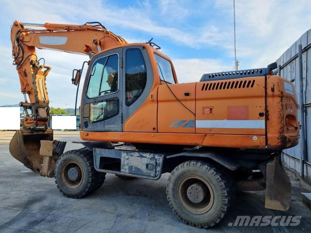 Doosan DX 210 W Gumikerekes kotrók