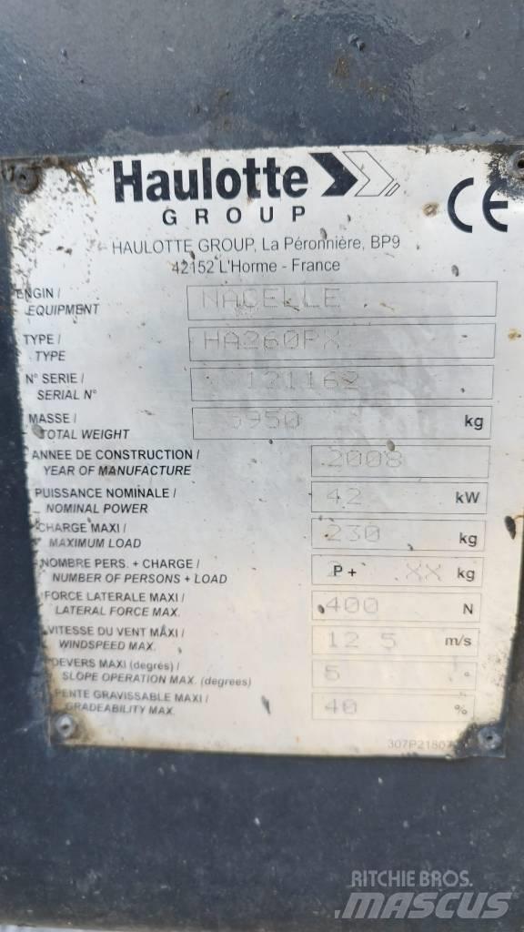Haulotte HA 260 PX Karos emelők