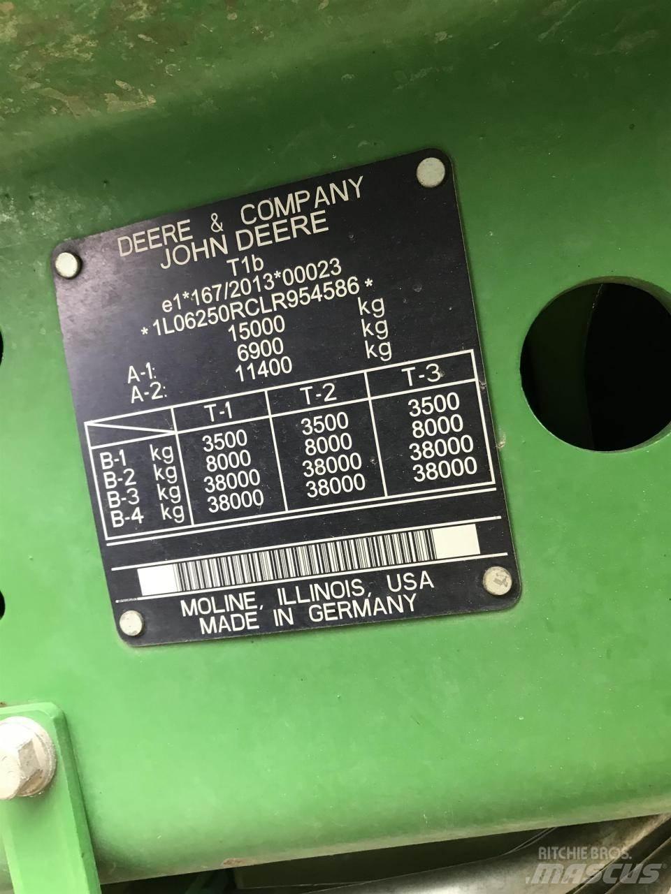John Deere 6250R Traktorok