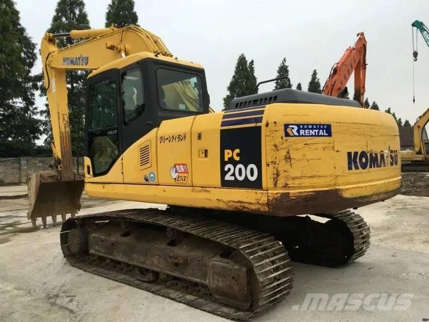 Komatsu pc200-7 Lánctalpas kotrók