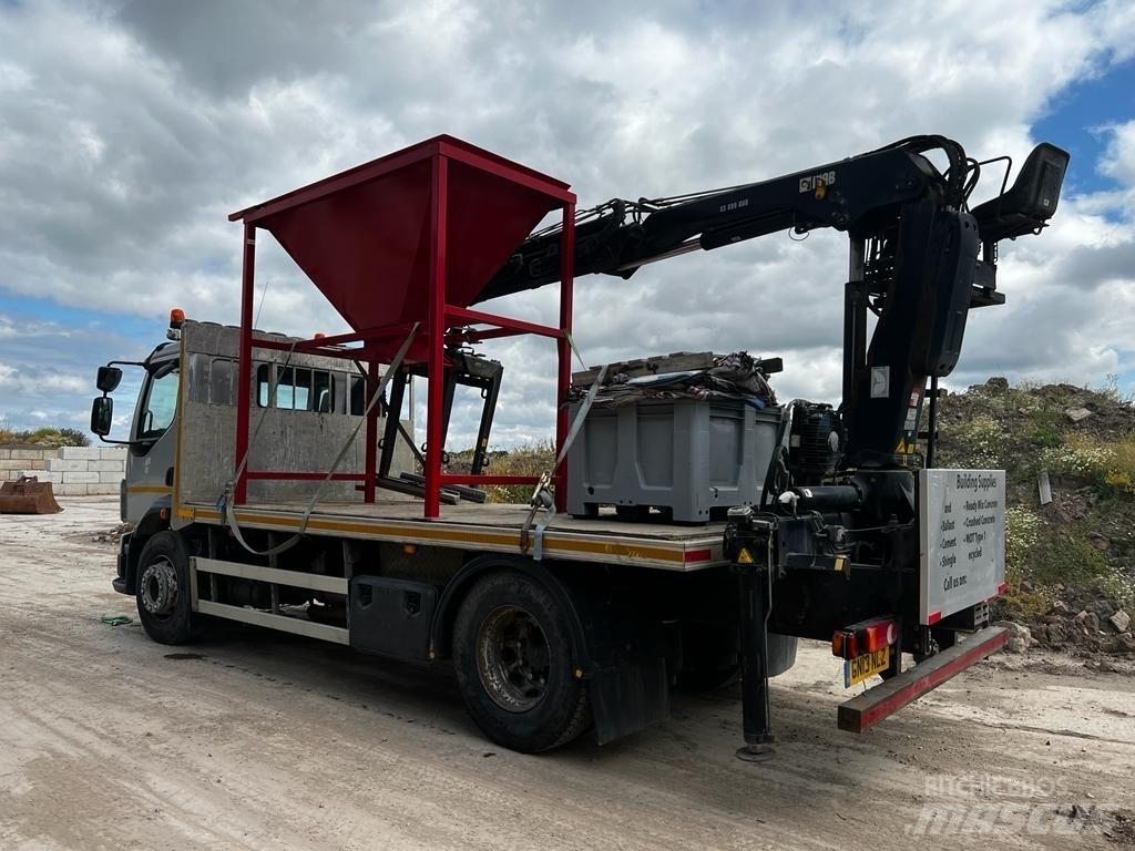 Volvo FL260 Platós / Ponyvás teherautók