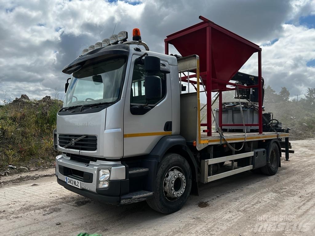 Volvo FL260 Platós / Ponyvás teherautók