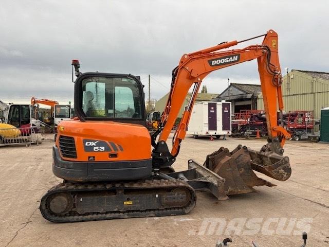 Doosan DX 63-3 Mini kotrók < 7t