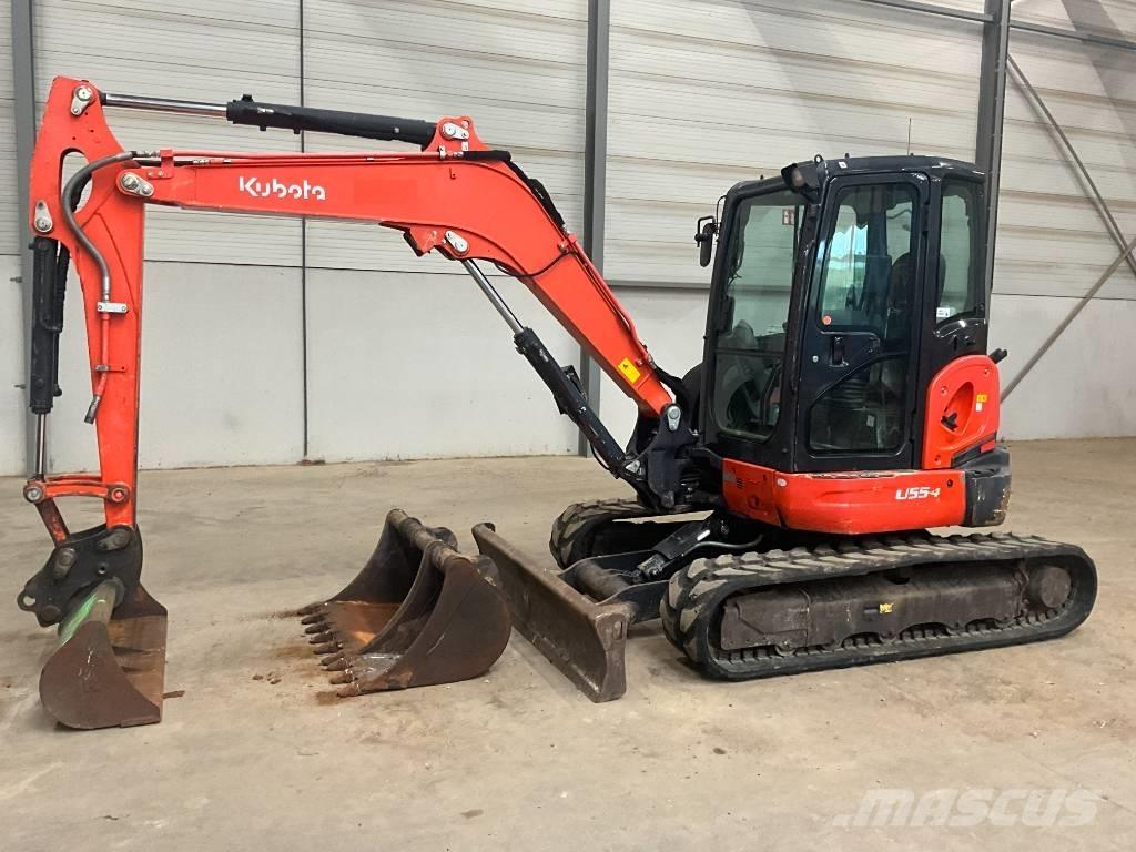 Kubota U 55-4 Mini kotrók < 7t