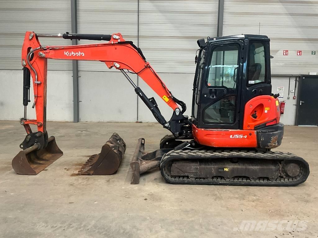 Kubota U 55-4 Mini kotrók < 7t
