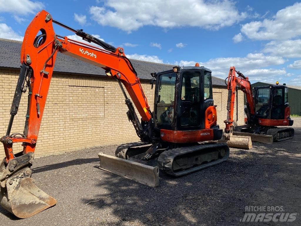 Kubota Kx057 Mini kotrók < 7t