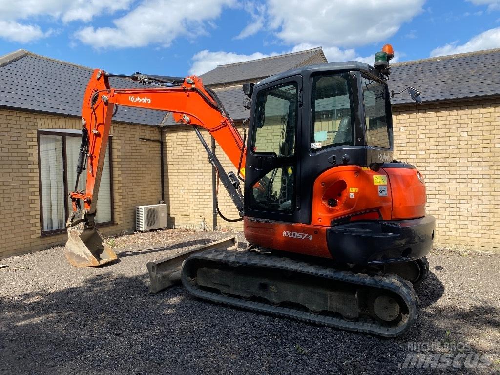 Kubota Kx057 Mini kotrók < 7t