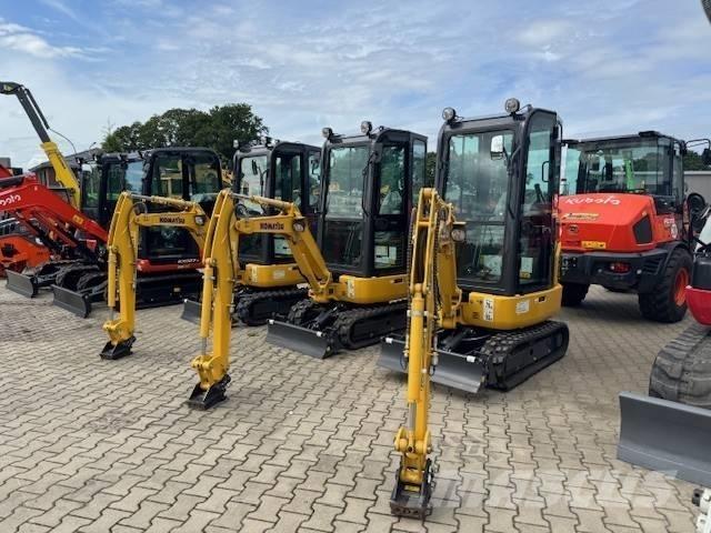 Komatsu PC 16 Mini kotrók < 7t