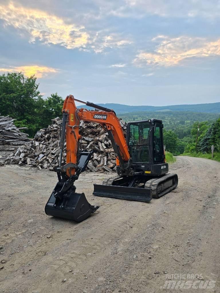 Doosan DX 50 Z Mini kotrók < 7t