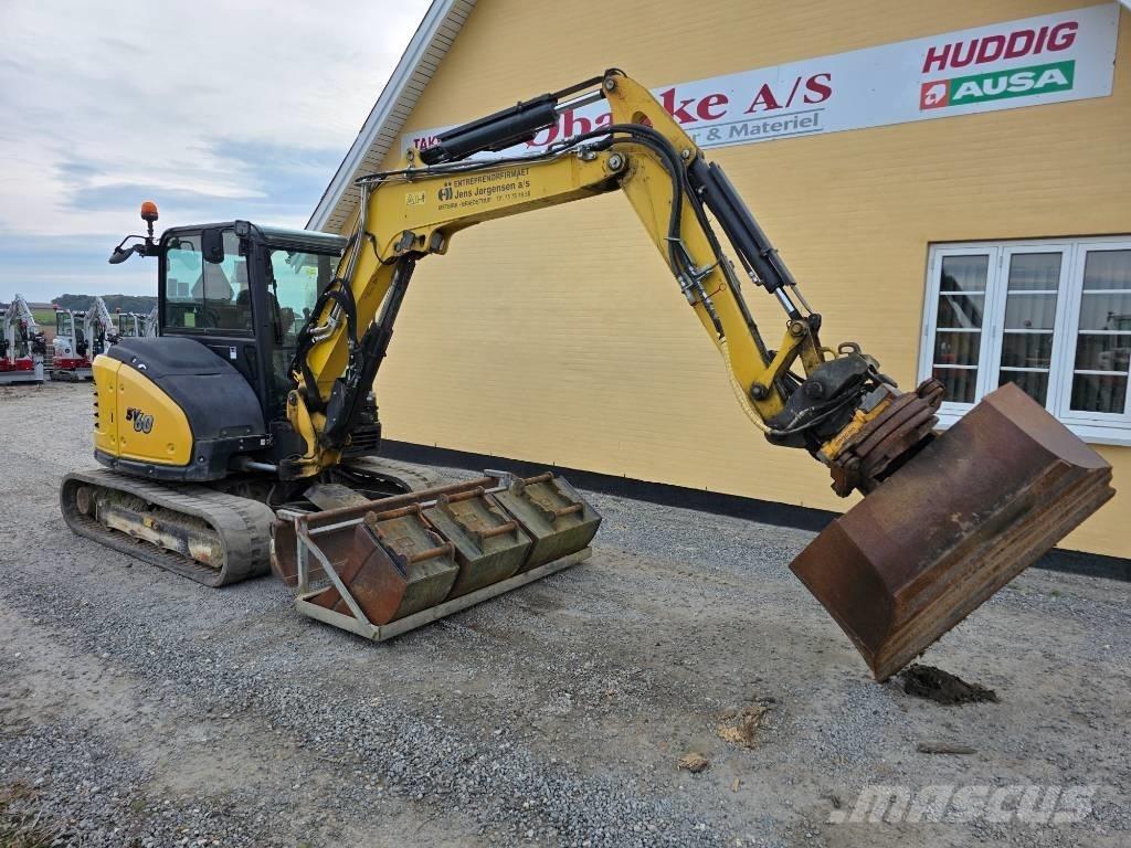 Yanmar SV 60 A Mini kotrók < 7t