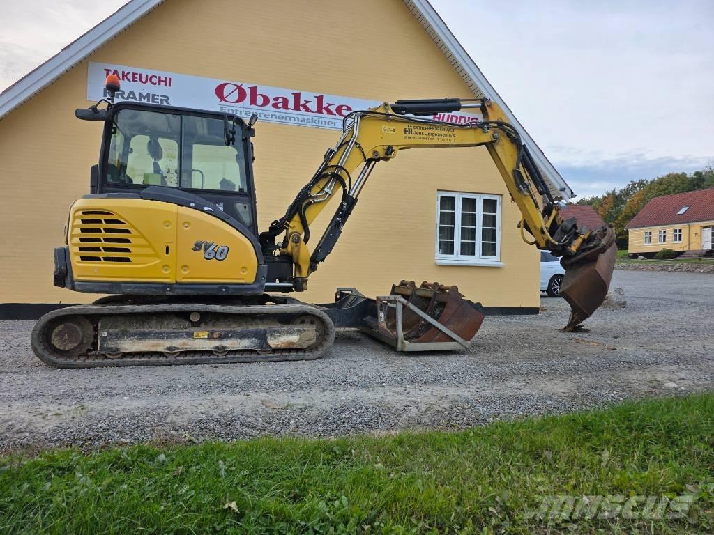 Yanmar SV 60 A Mini kotrók < 7t