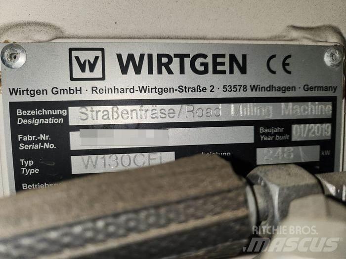 Wirtgen W130CFi Betontörő gépek