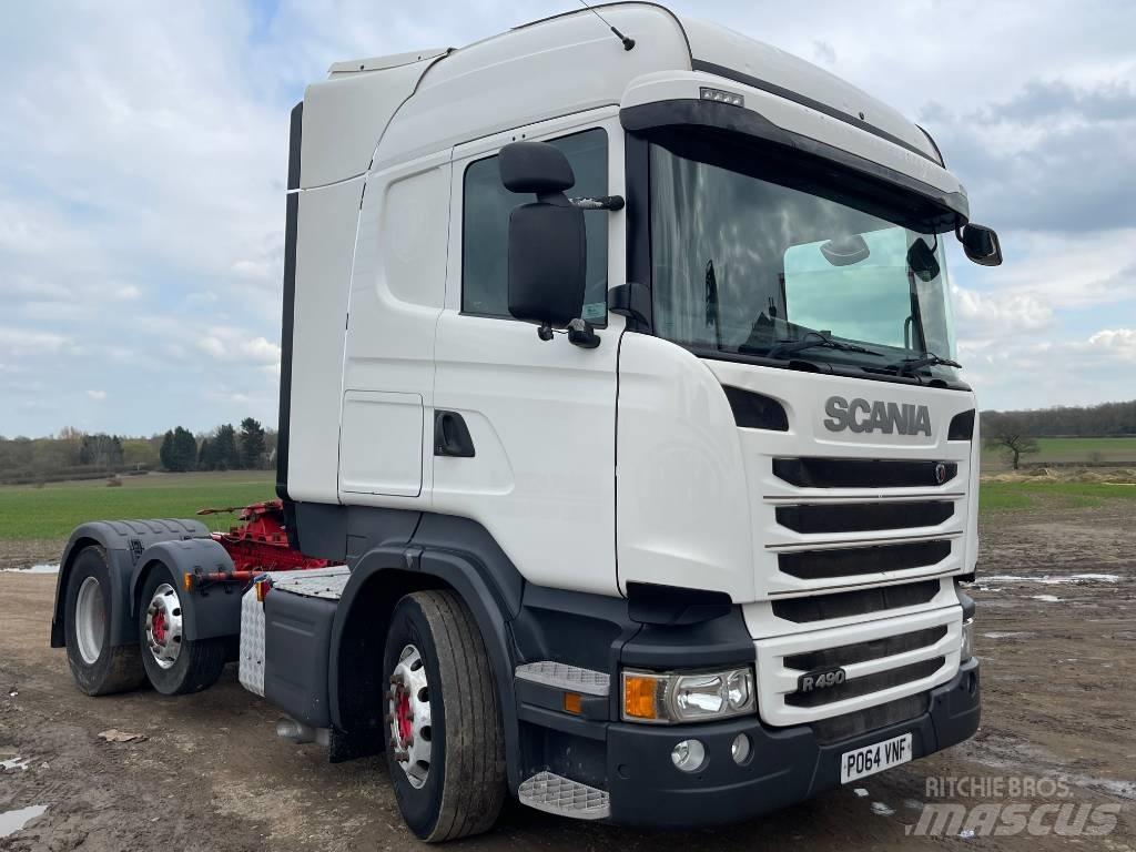 Scania R 490 Nyergesvontatók