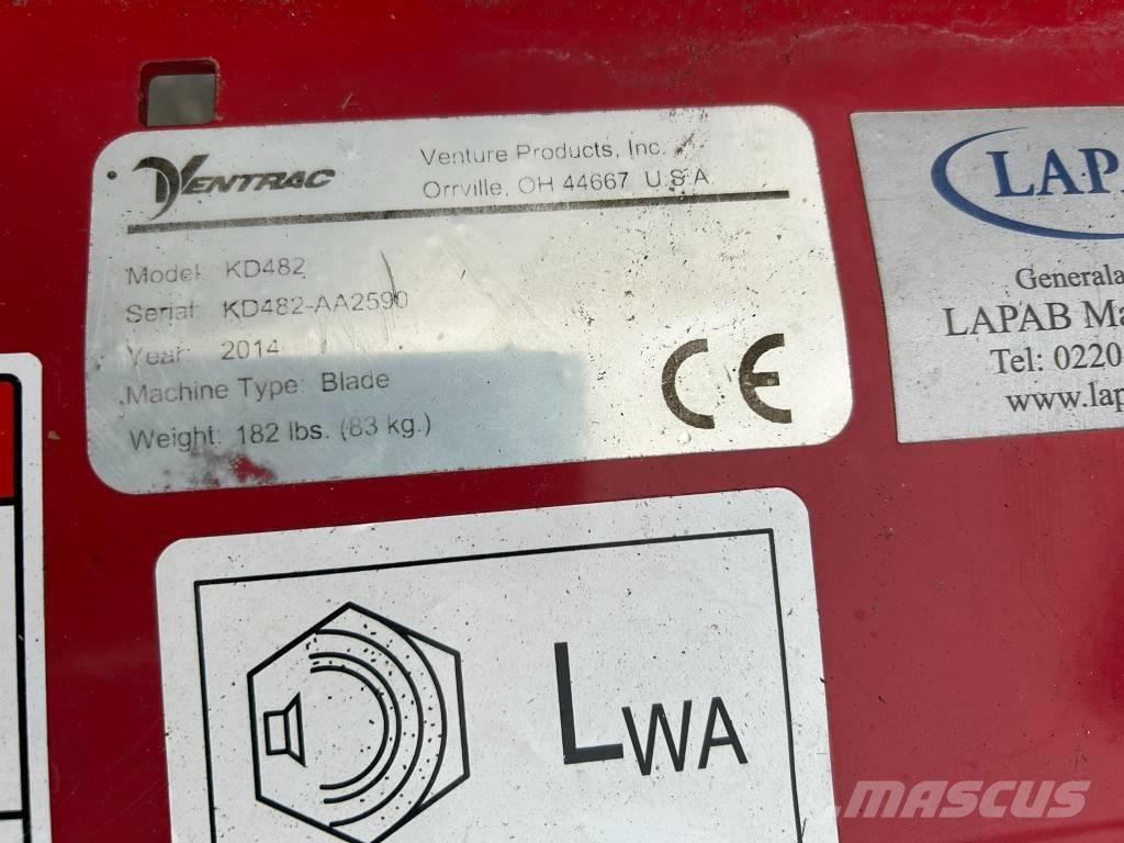 Ventrac KD482 Ekék