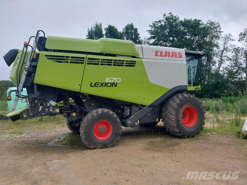 CLAAS Lexion 670 Kombájnok