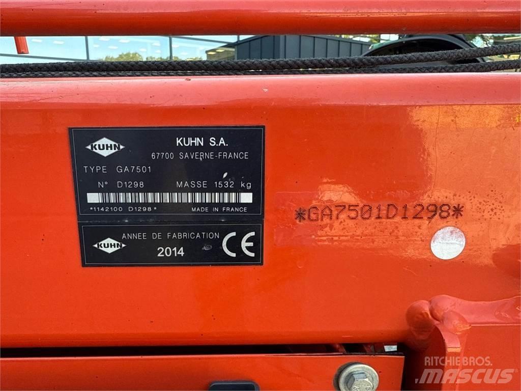 Kuhn GA 7501 Rendkészítő Kombájnok