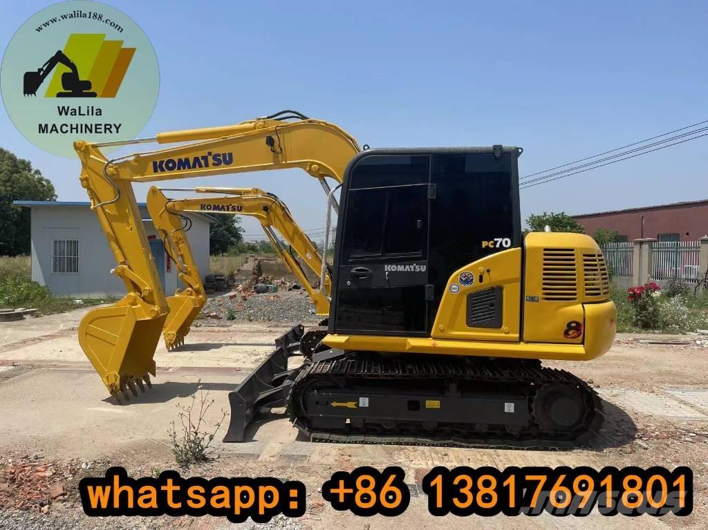 Komatsu PC 70-8 Mini kotrók < 7t