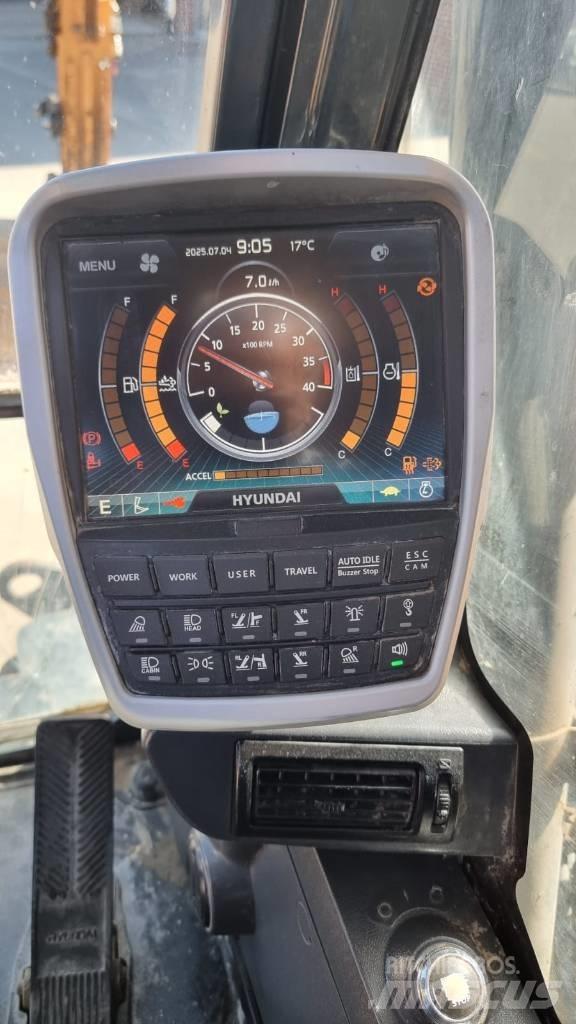 Hyundai HW 140 Gumikerekes kotrók