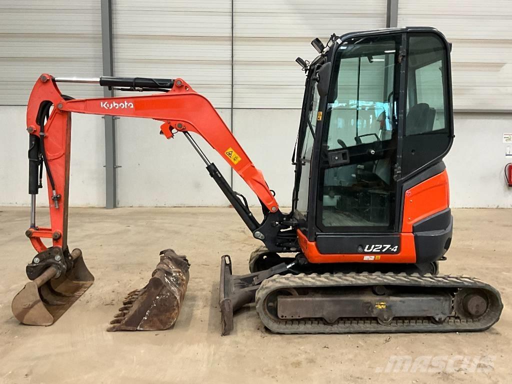 Kubota U 27-4 Mini kotrók < 7t