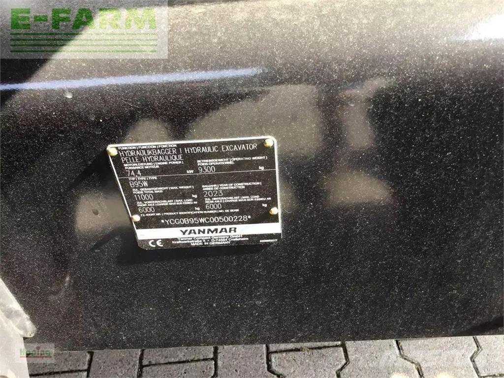 Yanmar b95w/5 Gumikerekes kotrók