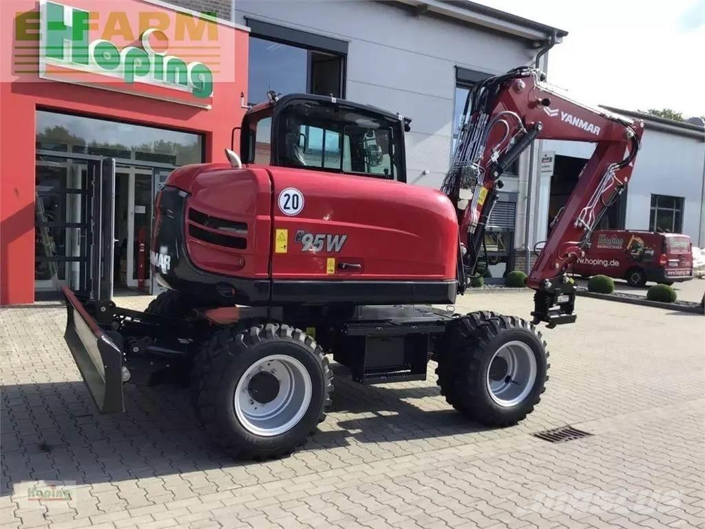 Yanmar b95w/5 Gumikerekes kotrók