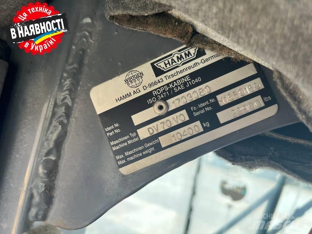 Hamm DV 70 VO Ikerdobos hengerek