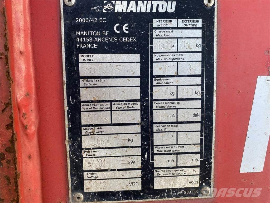 Manitou 280TJ Karos emelők