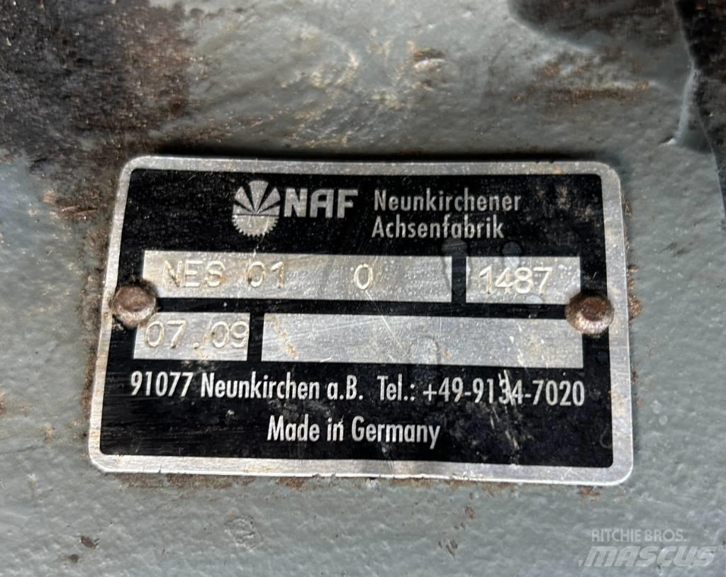 Wacker Neuson 6503 Tengelyek