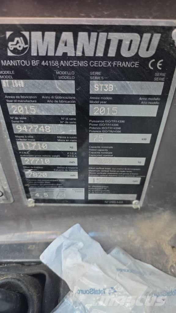 Manitou MT 1840 Építőipar - Egyebek