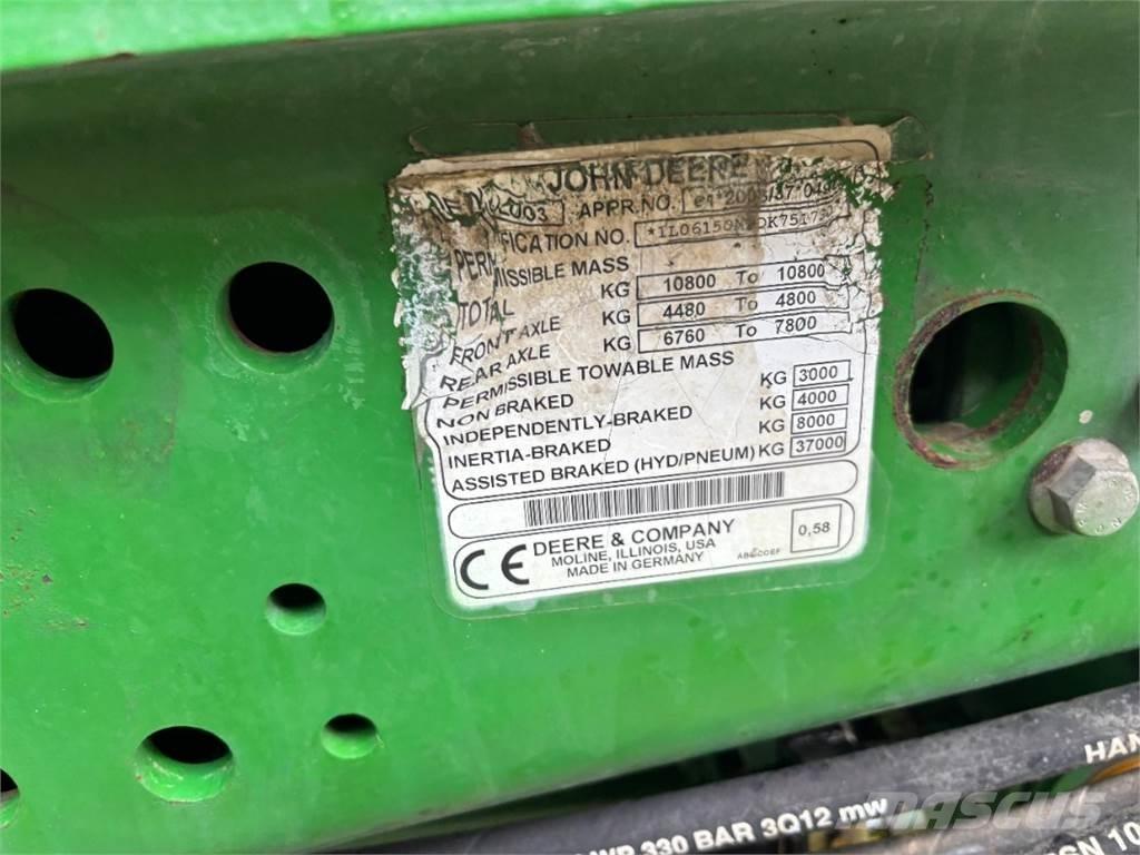 John Deere 6150M Traktorok