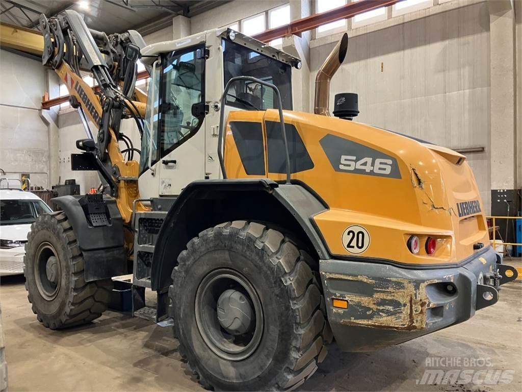 Liebherr L546 Gumikerekes homlokrakodók