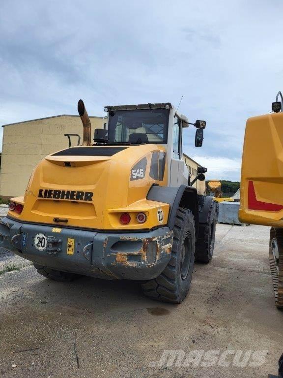 Liebherr L546 Gumikerekes homlokrakodók