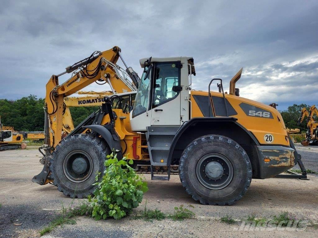Liebherr L546 Gumikerekes homlokrakodók