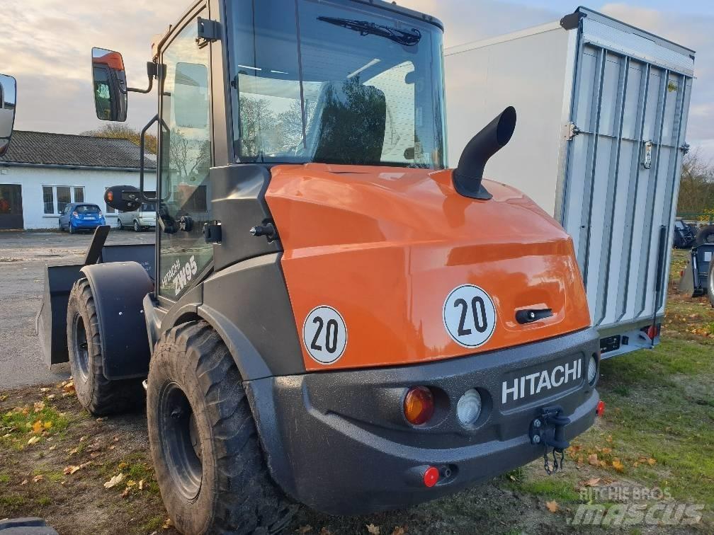 Hitachi ZW 95-6 Gumikerekes homlokrakodók